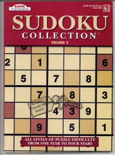 Sudoku Collection  Volume 2  184 Games Kappa Books