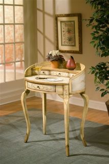   COUNTRY CHIC STYLE DECOR PAINTED WRITING DESK OFFICE FURNITURE NEW