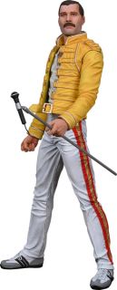 Queen Freddie Mercury RARE Collectable Figure with Microphone and