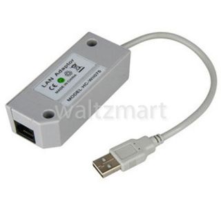 USB 2.0 LAN Adapter Network Card For Nintendo Wii Game 01