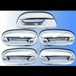 97 03 Ford F150 Chrome Door Tailgate Handle Cover Combo