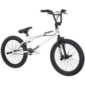  Boys 20 BMX White Mongoose R1358 Scan Freestyle Bike Bicycle
