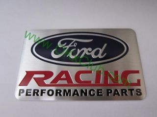 Ford Racing Performance Parts Emblem Badge Sticker Decal 8 x 5cm