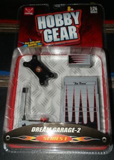 DREAM GARAGE Mechanics Tools Floor Jack Creeper Hobby Gear 1/24 16056