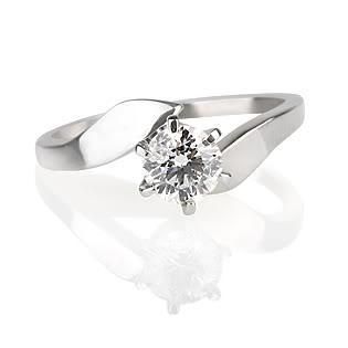  CERTIFIED SI D ROUND DIAMOND SOLITAIRE 14K WHITE GOLD RING FREE SIZING