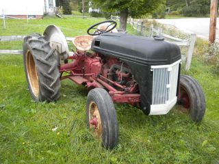 Ford Tractor 8 N Antique 1950s Mostly Restored Rebuilt Engine 12V New