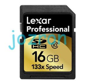 Lexar 16GB 16g SDHC SD Flash Card 133x 20MB s Class 10