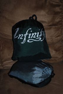 Infinity Outfitter Double Forest Green / Silver Grey Parachute Nylon