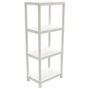   White 52x22x14 Freestanding Shelf Shelving any room Storage organize