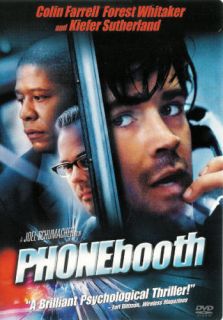 Phone Booth Colin Farrell Forest Whitaker DVD 024543080480