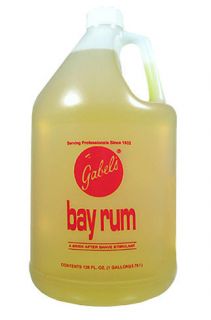 Gabels 128 oz Gal Mens Bay Rum After Shave from Original Bay Rum Oil