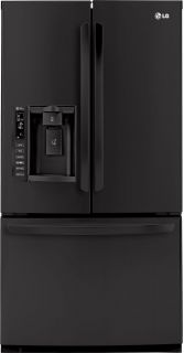 LG 25 0 CU ft French Door Refrigerator Water Ice Dispenser LFX25976SB