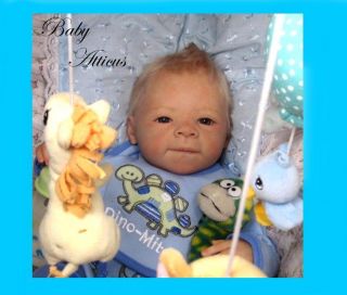 Rjbour Baby Boy Atticus Reborn Newborn Estelle by Evelina Wosnjuk