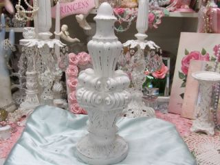 Shabby Ornate Finial Home Decor Cottage Chic French Country