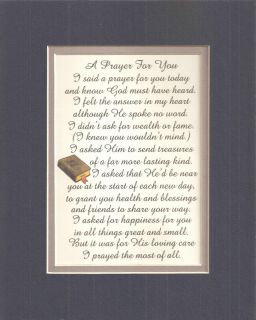  for You Gods Loving Care Friends Happiness Verses Poems Plaques