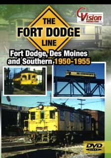 Fort Dodge Des Moines Southern 1950 1955 Iowa Railroad Train DVD Video
