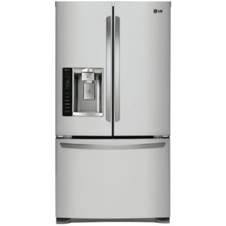 lfx25973st french door refrigerator lfx25973st total cu ft 24 7 fridge