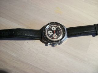 Gallet Chronograph Watch Working Used Condition