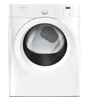NEW Frigidaire Affinity White 7.0 Cu. Ft. GAS Dryer FAQG7001LW
