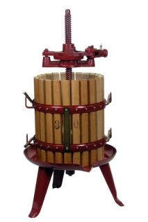30 Italian Ratchet Press Grape Fruit Crusher Cider Press for Wine