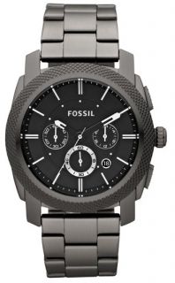 collection watch by Fossil Smoke gray ion plated stainless steel