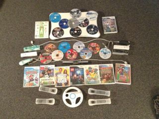  Wii Game 27 Games Wii Fit Equipment Bundle