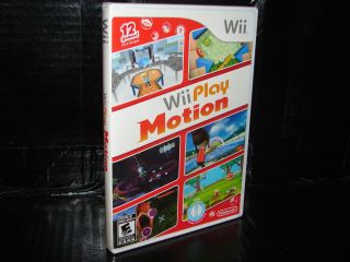 Wii Play Motion Nintendo Wii New SEALED Game Only 045496902476