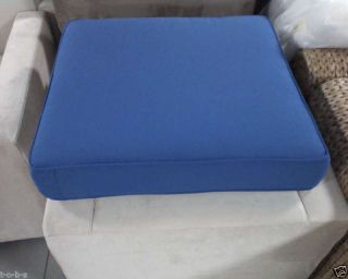 Frontgate Blue Outdoor Sofa Chair Cushions Sunbrella
