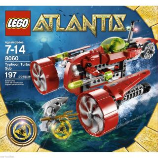 New in Box Collectible Game LEGO Atlantis Typhoon Turbo Sub 8060 7