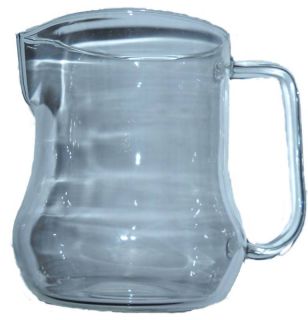 Frothing Pitcher Spouted Bell 16 oz Glass