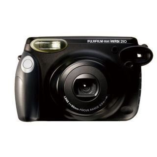 description instax 210 camera with its rounded shape easy to