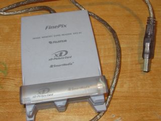 FUJIFILM FINEPIX IMAGE MEMORY CARD READER DPC R1 XD SMARTMEDIA