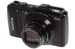 fuji finepix f550 exr digital camera black used included items fuji