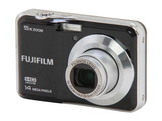 FUJIFILM FinePix AX500 Black 14 MP 5X Optical Zoom Digital Camera