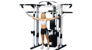 New Yukon Fitness Power Cage Rack Squat Weight Lifting Caribou III