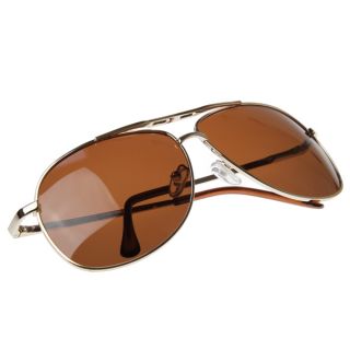  Metal Square Polarized Lens Full Metal Aviator Sunglasses 8317