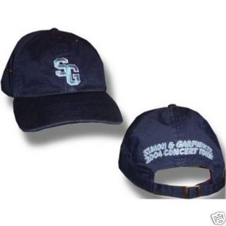 Simon Garfunkel 2004 Tour Blue Baseball Hat Cap New