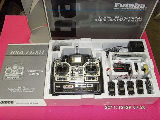 Futaba 6XA FM RC Digital Radio Control System NIB NIB NIB