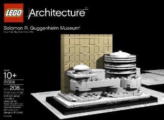 Solomon R. Guggenheim Museum Lego Frank Lloyd Wright Architecture Toy