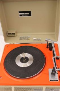 Vintage GE Portable Record Player V638N Phonograph General Electric