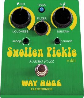  Swollen Pickle MKII Guitar Fuzz Pedal w Tone Stack 710137031555