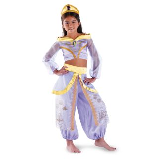 Jasmine Prestige Genie Aladdin Princess Girls Child Costume New