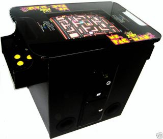 Play MS Pac Man Galaga on Arcade Factory Cocktail Table
