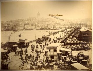 no bridge and galata area section from above photograph two