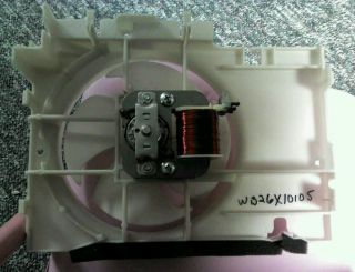 GE General Electric Microwave Oven Mag Fan Assembly WB26X10105