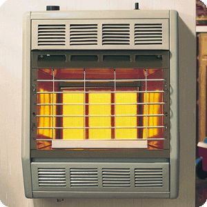  18K BTU SR18T Vent Free Thermostatic Natural LP Gas Heater