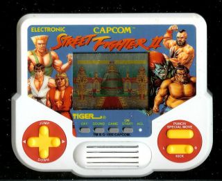 STREET FIGHTER TIGER 2 electronic handheld game by Tiger. Good working