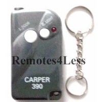  390 1 Button Keychain Garage Door Remote Genie 9 Or 12 Code Switch Com