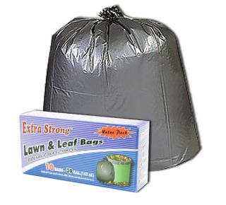 240 39 gallon Extra Strong Blk Lawn & Leaf Trash Bags +