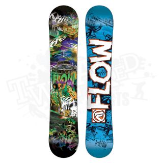 New 2012 Flow Verve Freestyle Park Snowboard Size 158 cm Wide